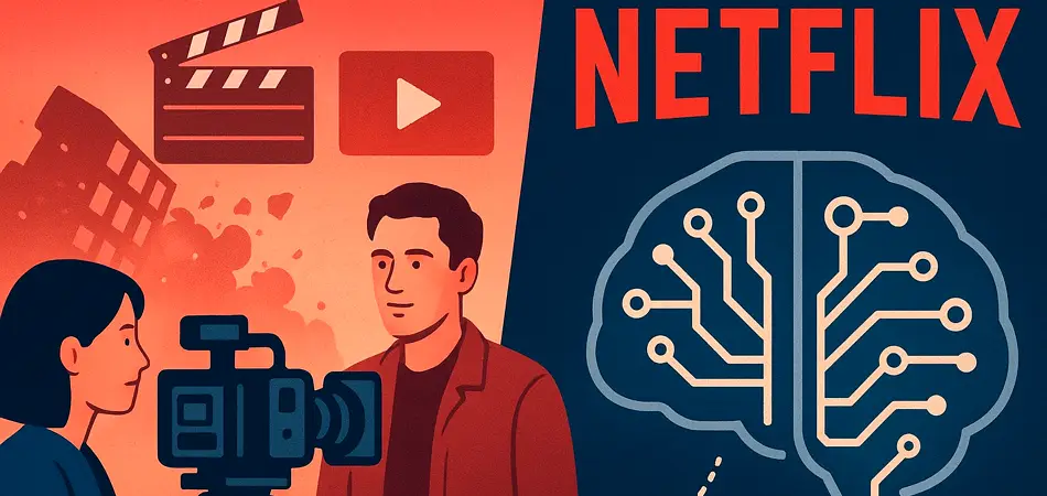 Netflix активнее внедряет ИИ-технологии в съемках: как это изменит кино и сериалы